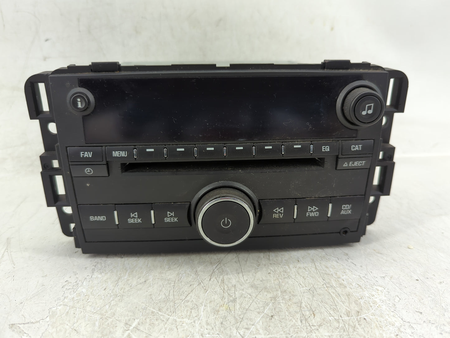 2011-2012 Chevrolet Impala Radio AM FM Cd Player Receiver Replacement Fits Fits 2011 2012 OEM Used Auto Parts - Oemusedautop