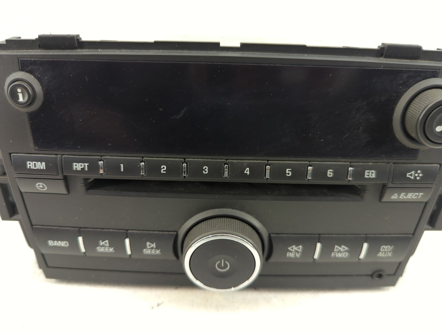 2009-2016 Chevrolet Impala Radio AM FM Cd Player Receiver Replacement Fits Fits 2009 2010 2011 2012 2013 2014 2015 2016 OEM 