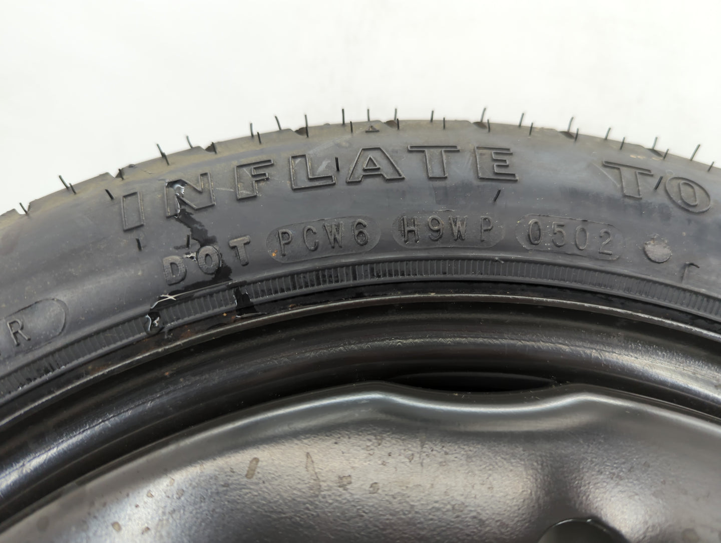 2000-2016 Chevrolet Impala Spare Donut Tire Wheel Rim Oem - Oemusedautoparts1.com