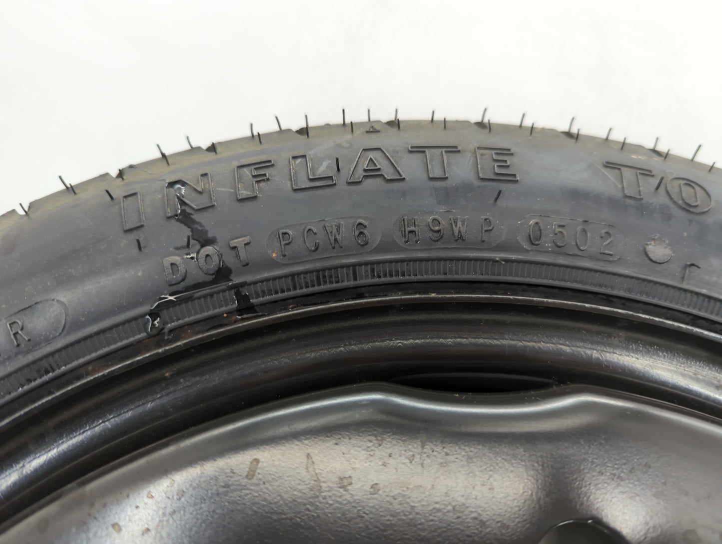 2000-2016 Chevrolet Impala Spare Donut Tire Wheel Rim Oem - Oemusedautoparts1.com