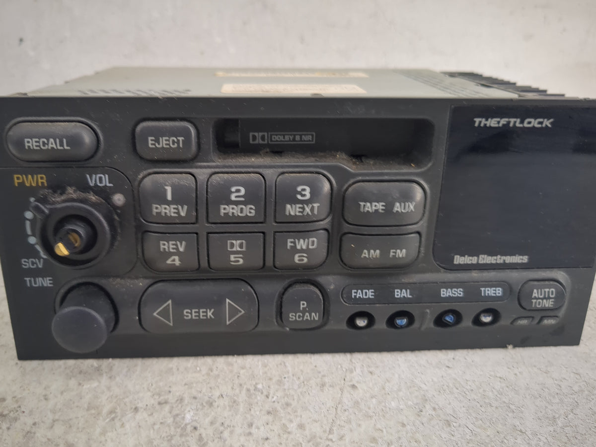 0 Chevrolet Lumina Car Radio AM FM Cd Player Receiver Replacement OEM Used Auto Parts - Oemusedautoparts1.com