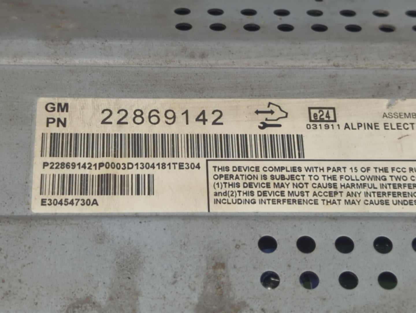 2013-2016 Chevrolet Malibu Information Display Screen - Oemusedautoparts1.com