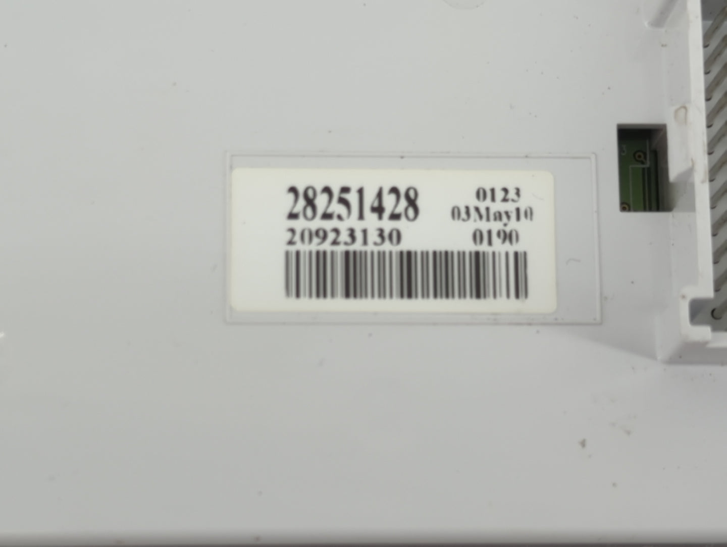 2008-2012 Chevrolet Malibu Climate Control Module Temperature AC/Heater Replacement Fits Fits 2008 2009 2010 2011 2012 OEM U