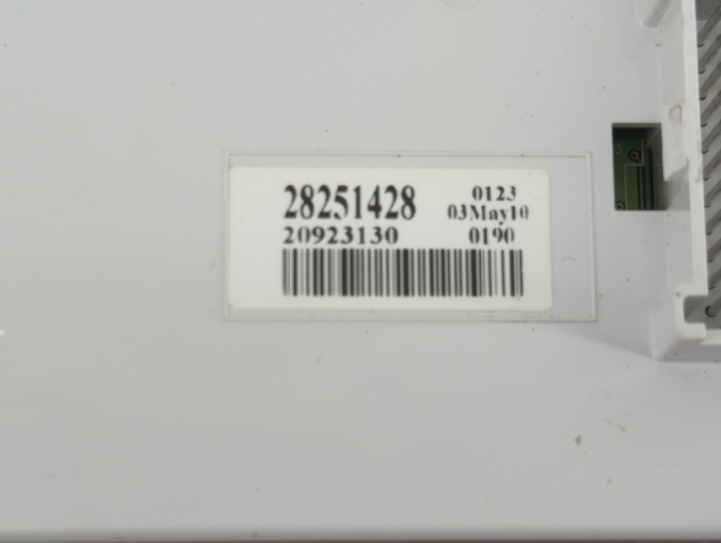 2008-2012 Chevrolet Malibu Climate Control Module Temperature AC/Heater Replacement Fits Fits 2008 2009 2010 2011 2012 OEM U