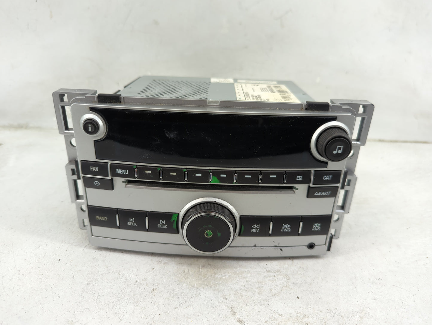 2009-2012 Chevrolet Malibu Radio AM FM Cd Player Receiver Replacement Fits Fits 2009 2010 2011 2012 OEM Used Auto Parts - Oe