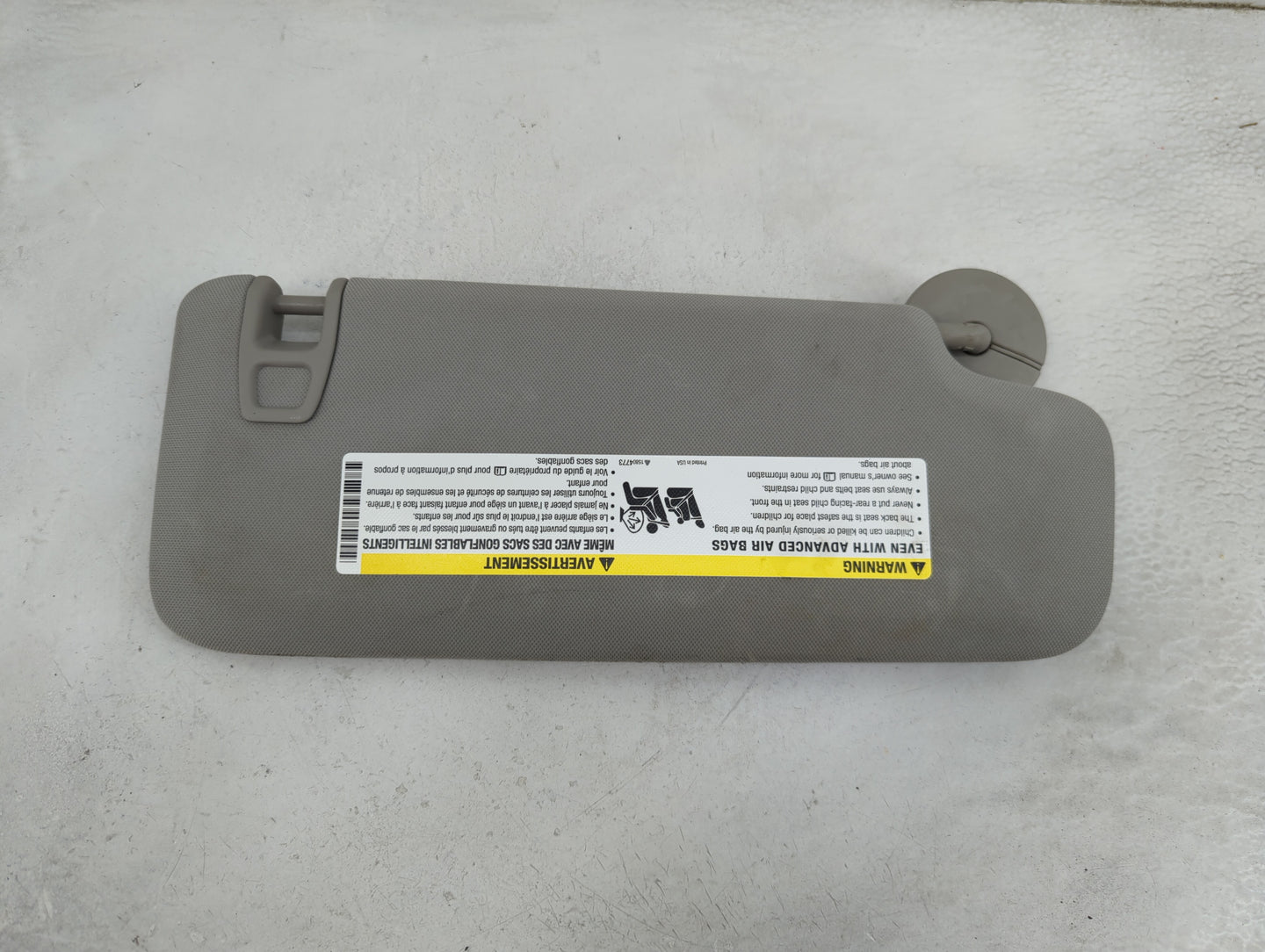 2004-2012 Chevrolet Malibu Sun Visor Shade Replacement Driver Left Mirror Fits Fits 2004 2005 2008 2009 2010 2011 2012 OEM U