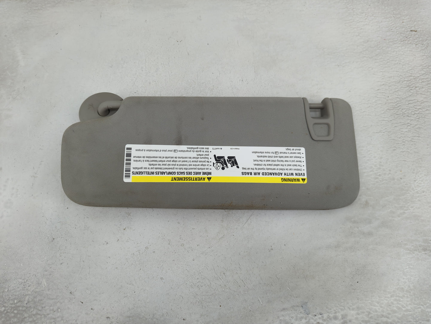 2004-2012 Chevrolet Malibu Sun Visor Shade Replacement Passenger Right Mirror Fits Fits 2004 2005 2008 2009 2010 2011 2012 O