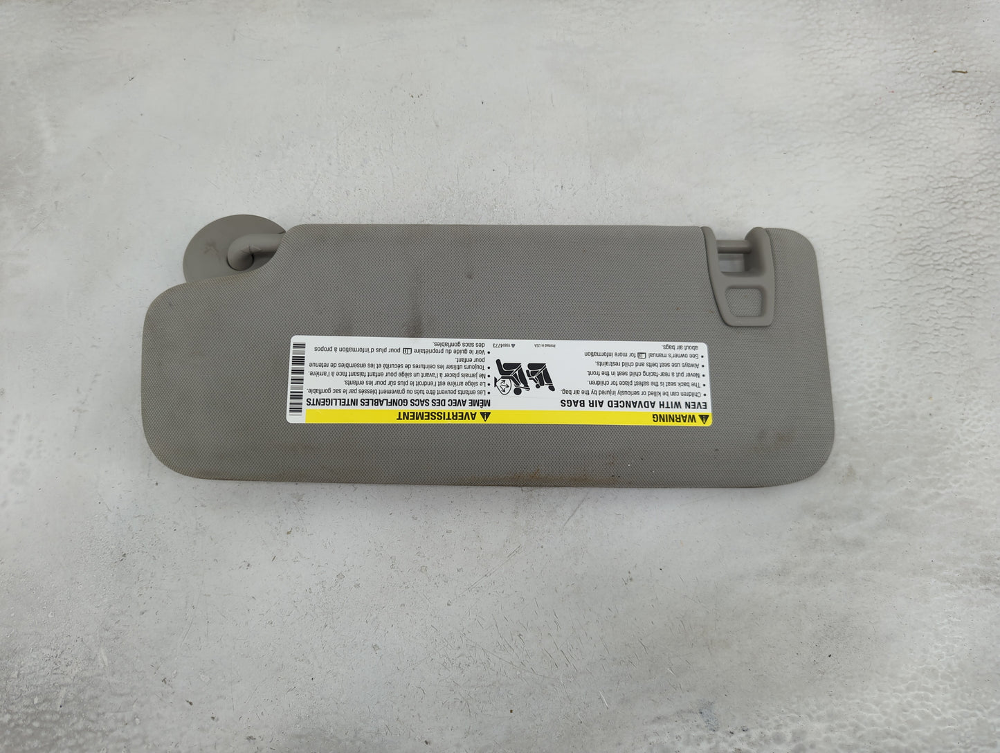 2004-2012 Chevrolet Malibu Sun Visor Shade Replacement Passenger Right Mirror Fits Fits 2004 2005 2008 2009 2010 2011 2012 O