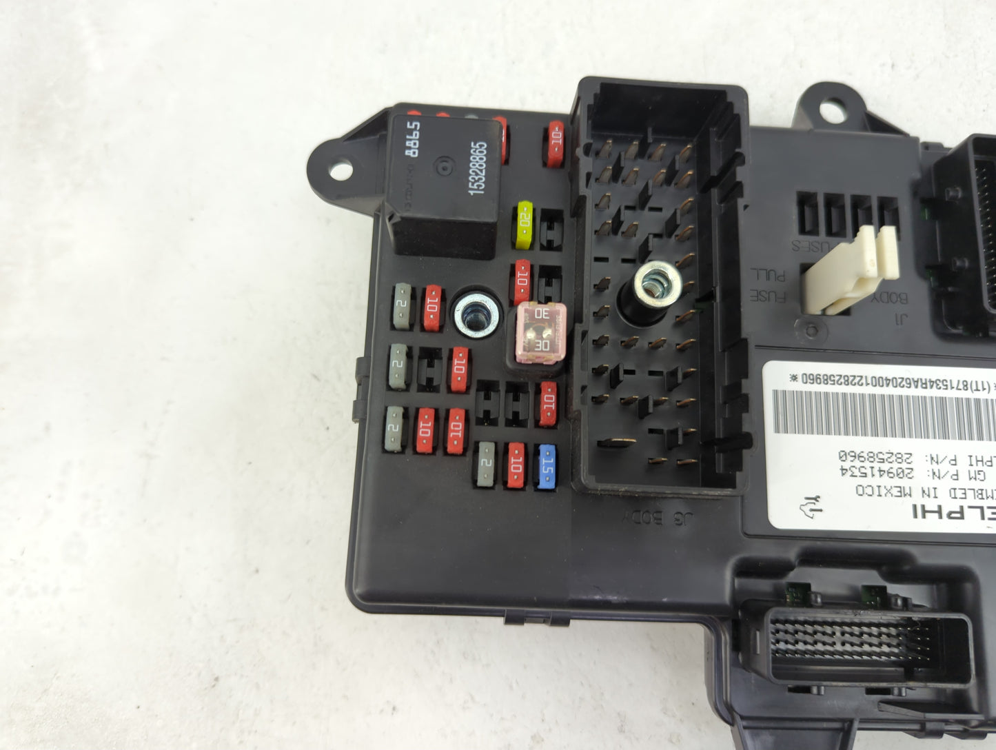 2008-2011 Chevrolet Malibu Body Control Module Bcm Inner Cabin Fuse Box - Oemusedautoparts1.com