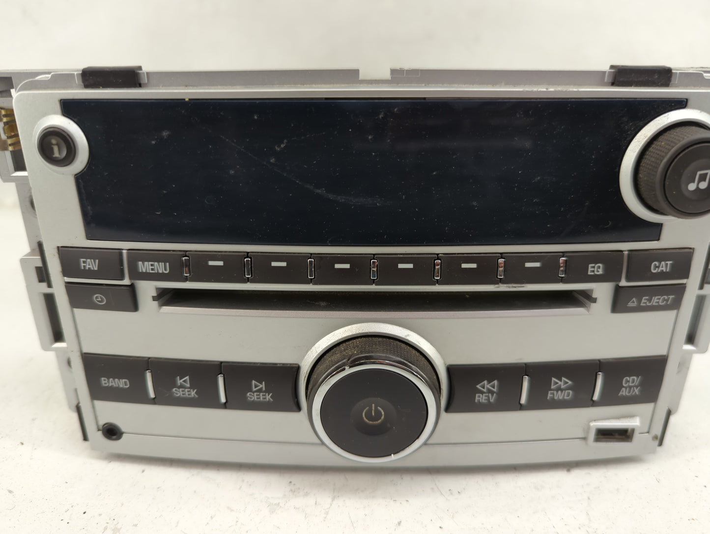 2009-2012 Chevrolet Malibu Radio AM FM Cd Player Receiver Replacement Fits Fits 2009 2010 2011 2012 OEM Used Auto Parts - Oe