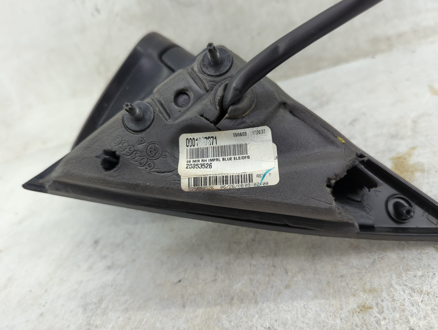 2008-2012 Chevrolet Malibu Passenger Side View Mirror - Right Door Mirror OEM Used - Oemusedautoparts1.com