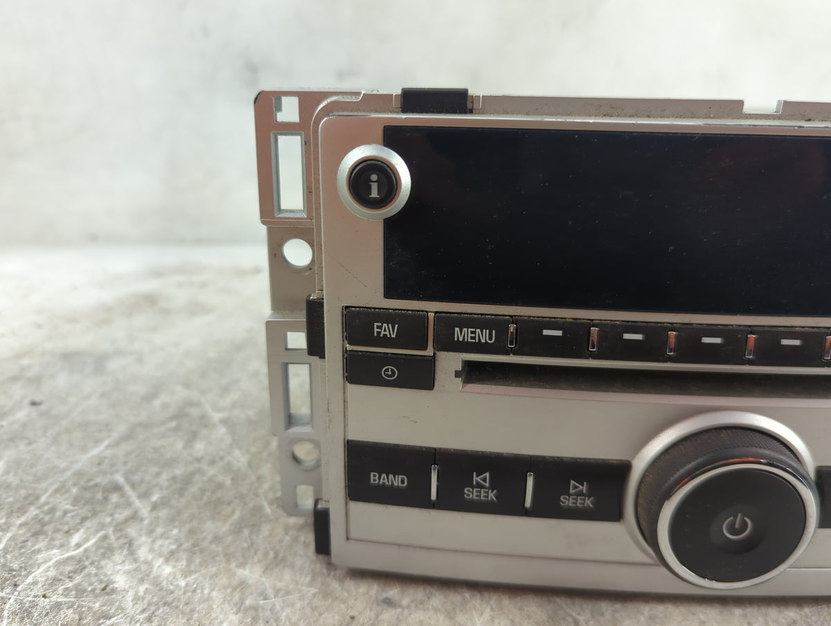 2007-2008 Chevrolet Malibu Radio AM FM Cd Player Receiver Replacement Fits 2007 2008 OEM Used Auto Parts - Oemusedautoparts1