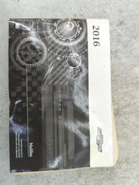 0 Chevrolet Malibu Owners Manual Book Guide OEM Used Auto Parts - Oemusedautoparts1.com
