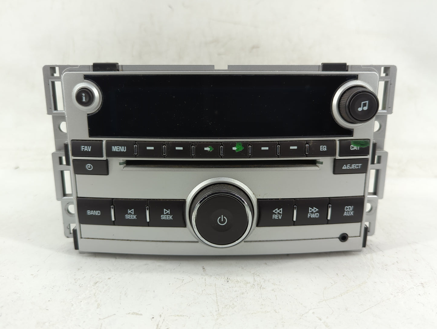 2009-2012 Chevrolet Malibu Radio AM FM Cd Player Receiver Replacement Fits Fits 2009 2010 2011 2012 OEM Used Auto Parts - Oe