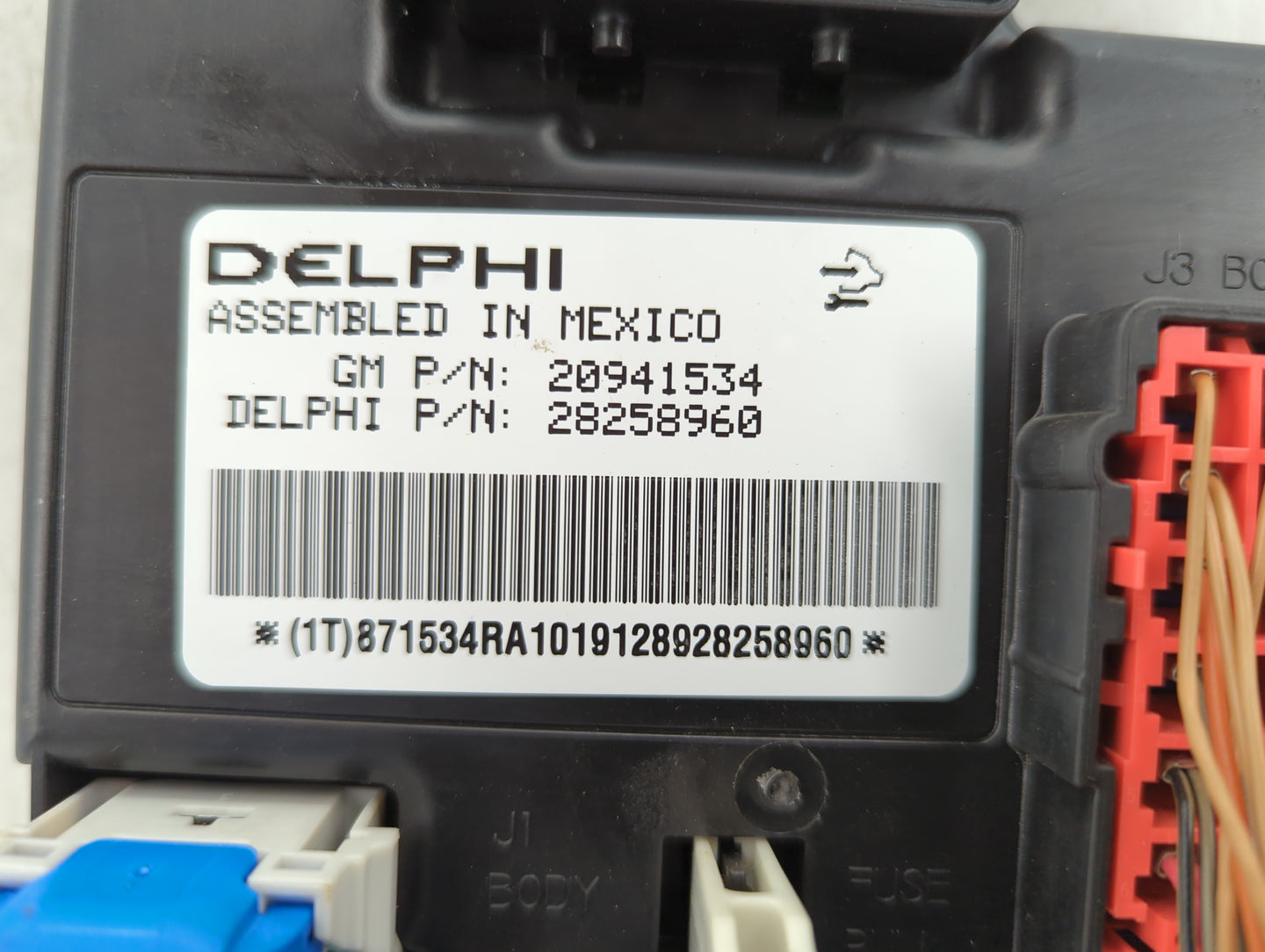 2008-2011 Chevrolet Malibu Body Control Module Bcm Inner Cabin Fuse Box - Oemusedautoparts1.com