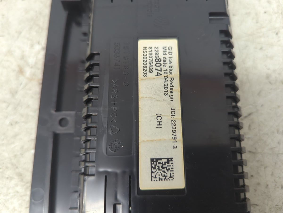 2014-2016 Chevrolet Malibu Information Radio Display Screen 1280041 - Oemusedautoparts1.com