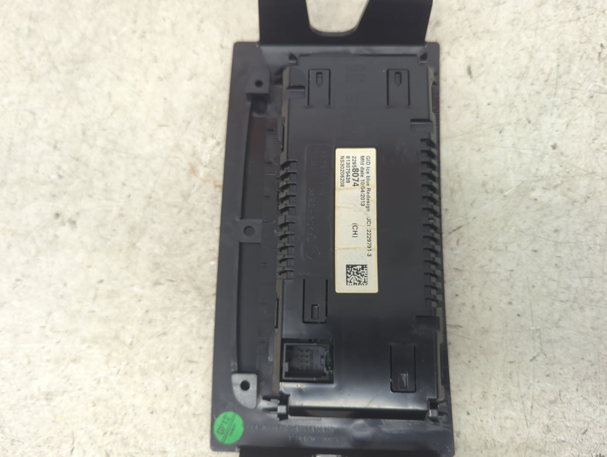 2014-2016 Chevrolet Malibu Information Radio Display Screen 1280041 - Oemusedautoparts1.com