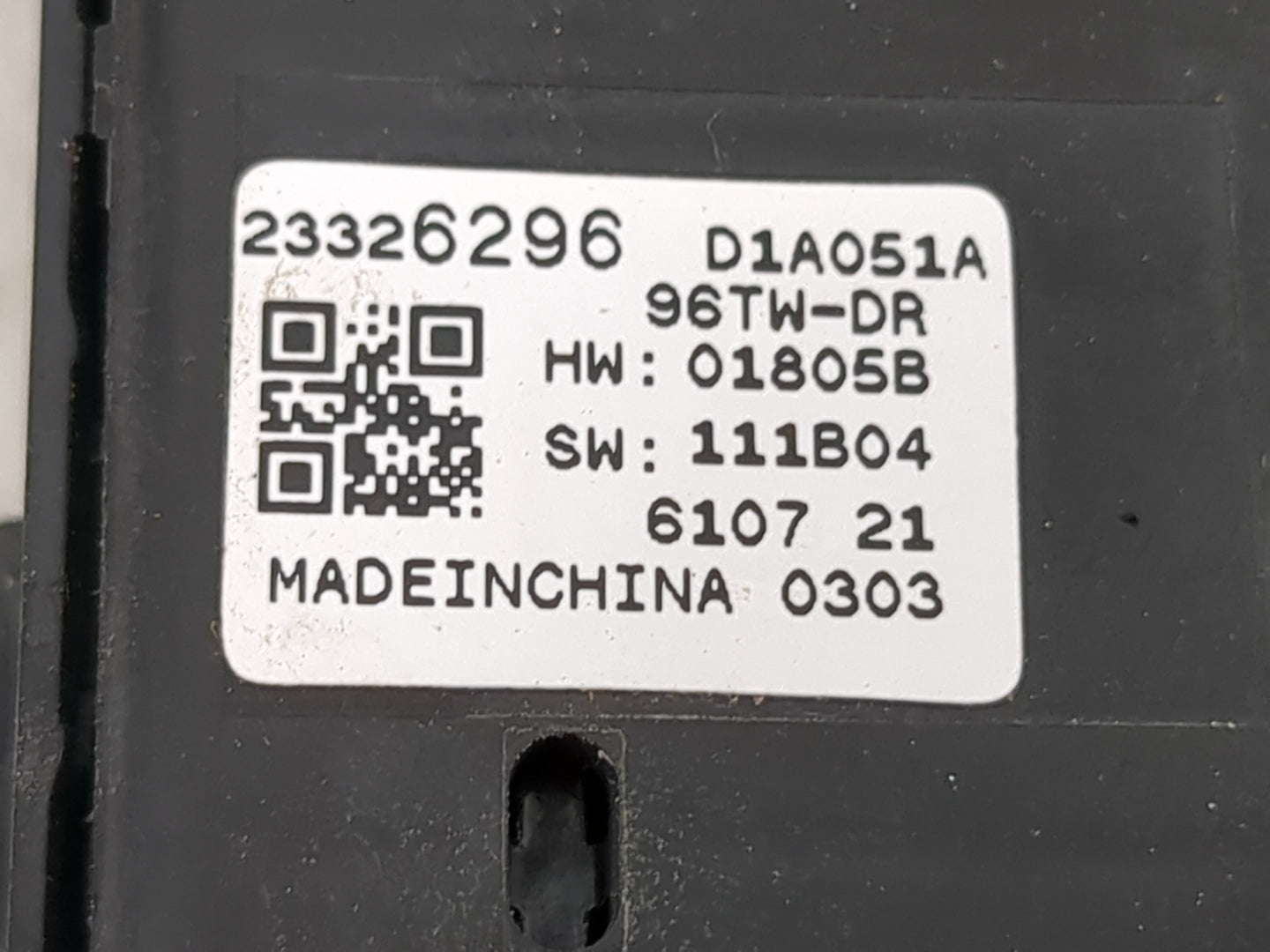 2016-2021 Chevrolet Malibu Master Power Window Switch Replacement Driver Side Left Fits Fits 2016 2017 2018 2019 2020 2021 2
