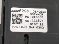 2016-2021 Chevrolet Malibu Master Power Window Switch Replacement Driver Side Left Fits Fits 2016 2017 2018 2019 2020 2021 2