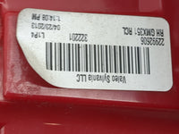 2013-2016 Chevrolet Malibu Tail Light Assembly Passenger Right OEM Fits Fits 2013 2014 2015 2016 OEM Used Auto Parts - Oemus