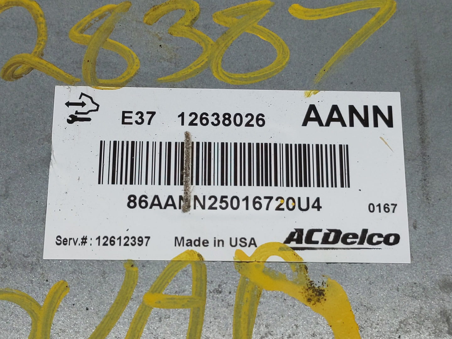 2007-2012 Chevrolet Malibu PCM Engine Control Computer ECU ECM PCU OEM Fits Fits 2007 2008 2009 2010 2011 2012 OEM Used Auto