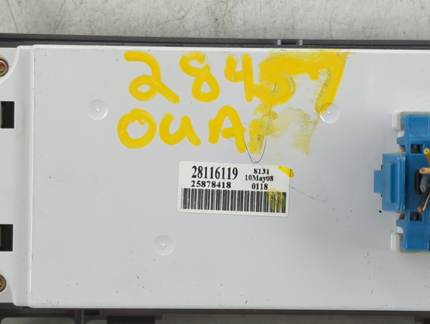2008-2012 Chevrolet Malibu Climate Control Module Temperature AC/Heater Replacement Fits Fits 2008 2009 2010 2011 2012 OEM U