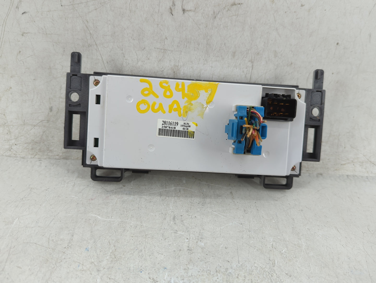 2008-2012 Chevrolet Malibu Climate Control Module Temperature AC/Heater Replacement Fits Fits 2008 2009 2010 2011 2012 OEM U