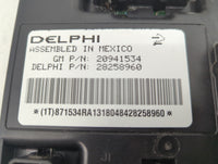2010-2012 Chevrolet Malibu Body Control Module Bcm Inner Cabin Fuse Box - Oemusedautoparts1.com