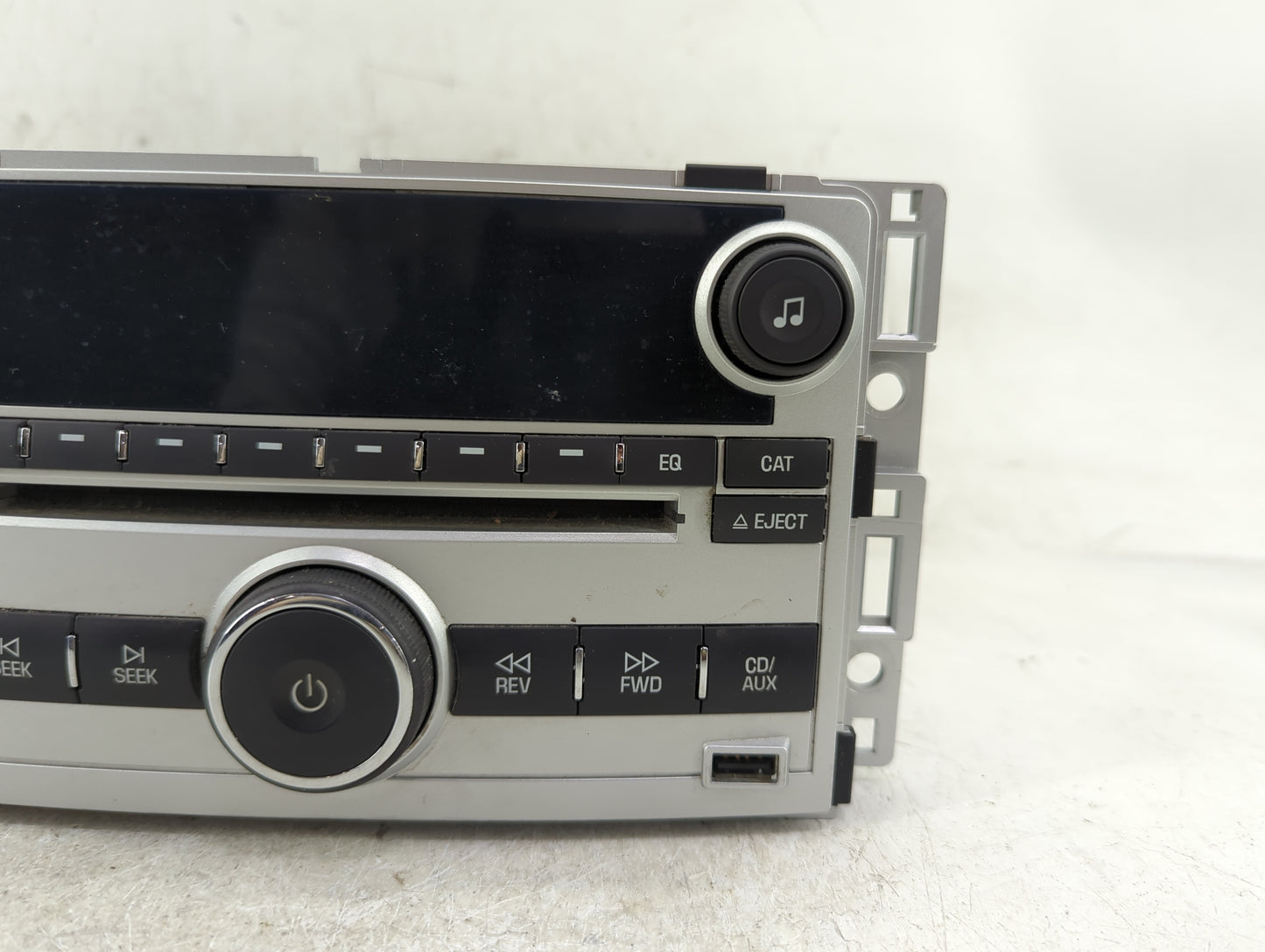 2009-2012 Chevrolet Malibu Radio AM FM Cd Player Receiver Replacement Fits Fits 2009 2010 2011 2012 OEM Used Auto Parts - Oe