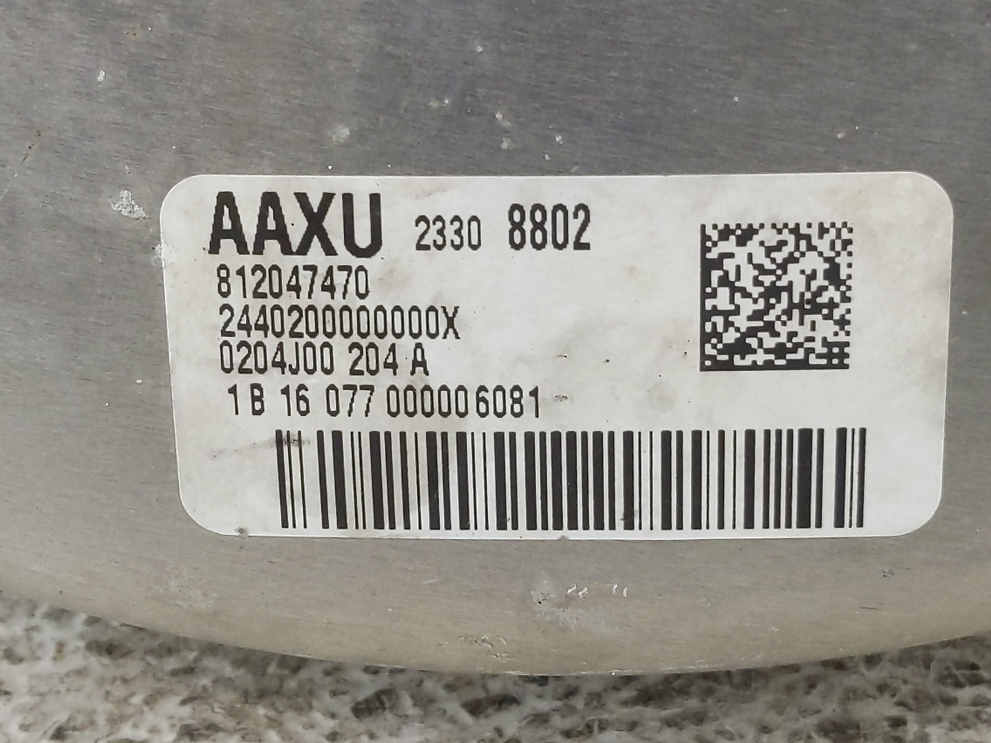 2016-2021 Chevrolet Malibu Power Brake Booster Oem 926655 - Oemusedautoparts1.com