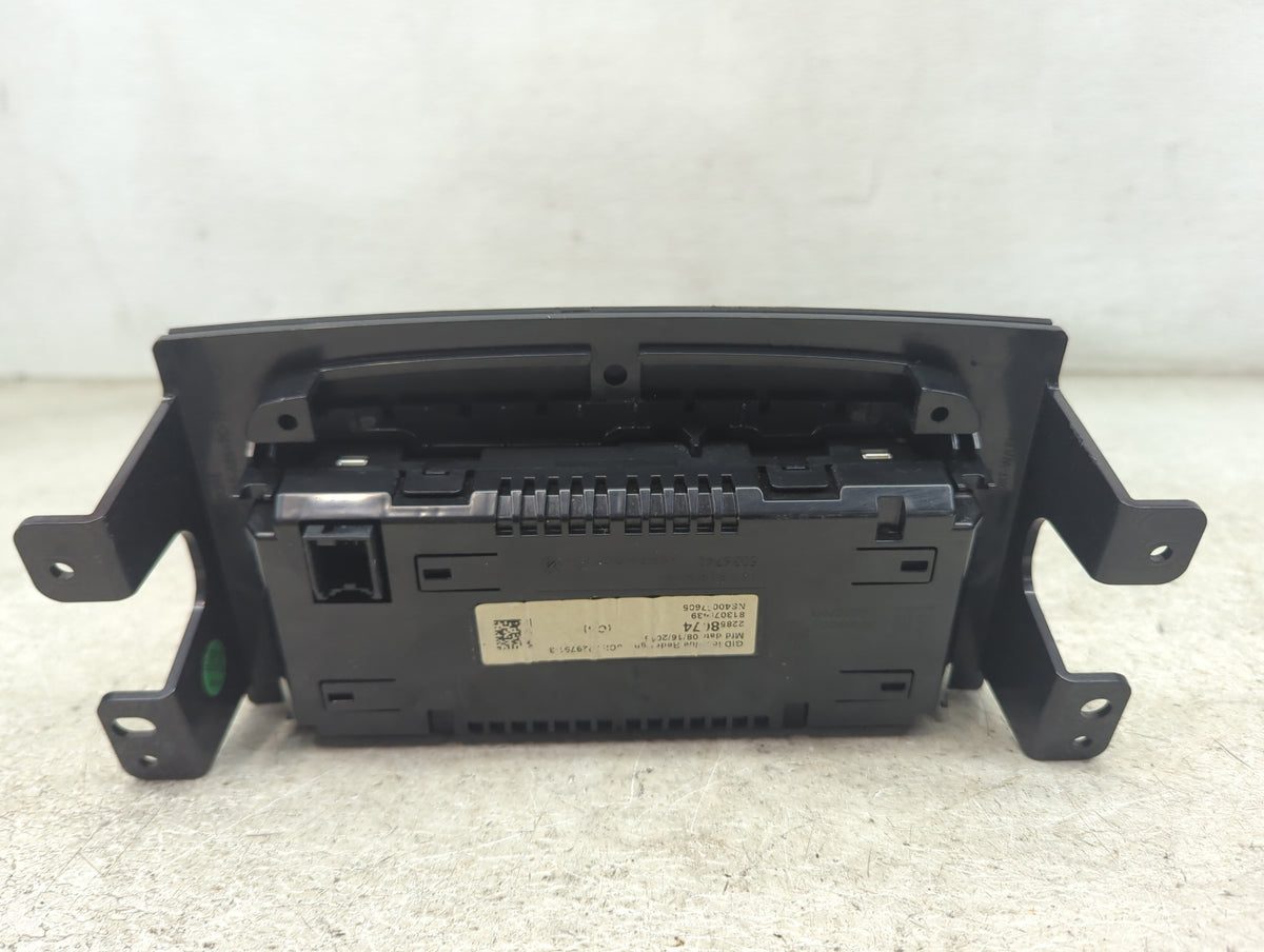 Chevrolet Malibu Limited Information Radio Display Screen - Oemusedautoparts1.com