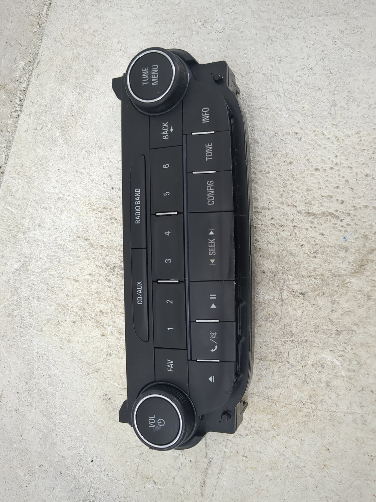 Chevrolet Malibu Limited Radio Control Panel 1223534 - Oemusedautoparts1.com
