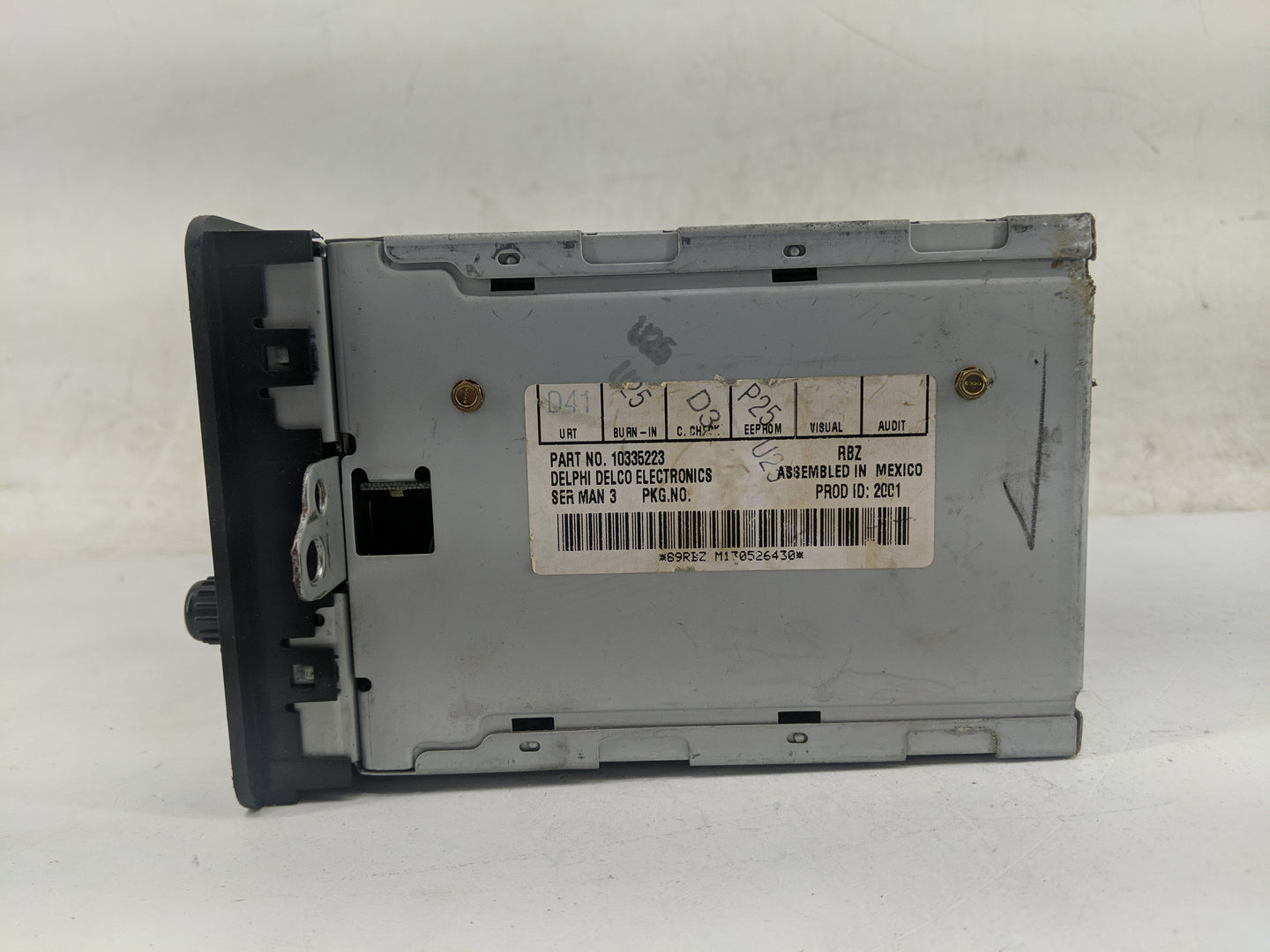 2002-2005 Chevrolet Monte Carlo Radio AM FM Cd Player Receiver Replacement Fits Fits 2002 2003 2004 2005 OEM Used Auto Parts
