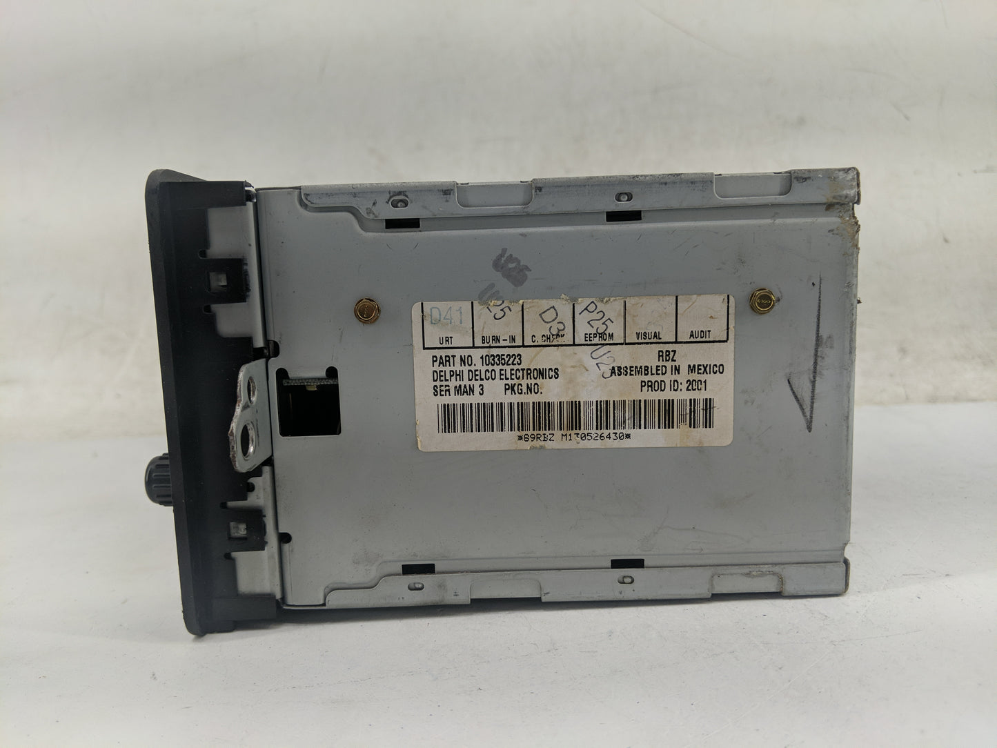 2002-2005 Chevrolet Monte Carlo Radio AM FM Cd Player Receiver Replacement Fits Fits 2002 2003 2004 2005 OEM Used Auto Parts