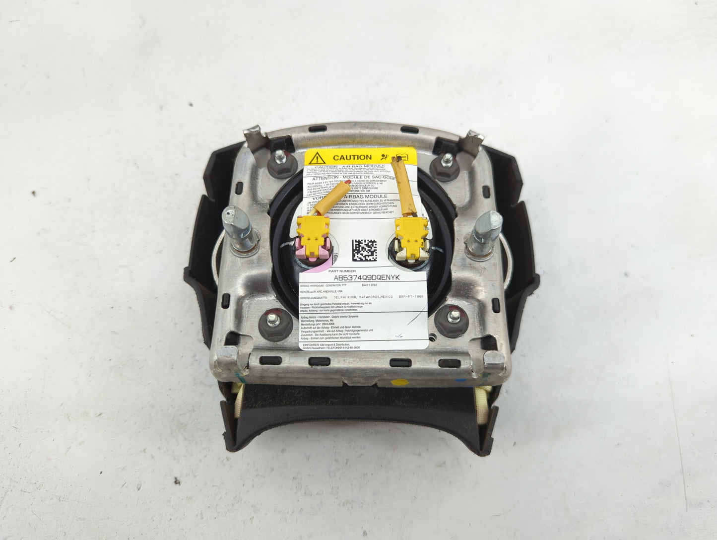2003 Chevrolet Silverado 1500 Air Bag Driver Left Steering Wheel Mounted 1138031 - Oemusedautoparts1.com