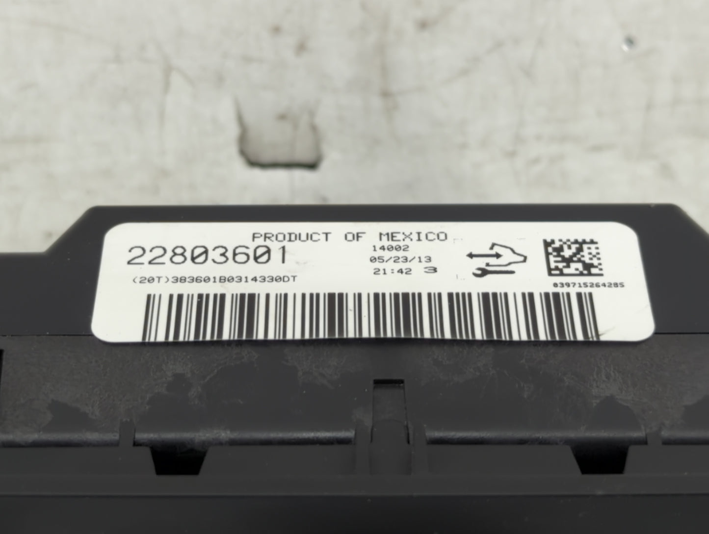 2012-2013 Chevrolet Silverado 1500 Climate Control Module Temperature AC/Heater Replacement Fits Fits 2012 2013 2014 OEM Use