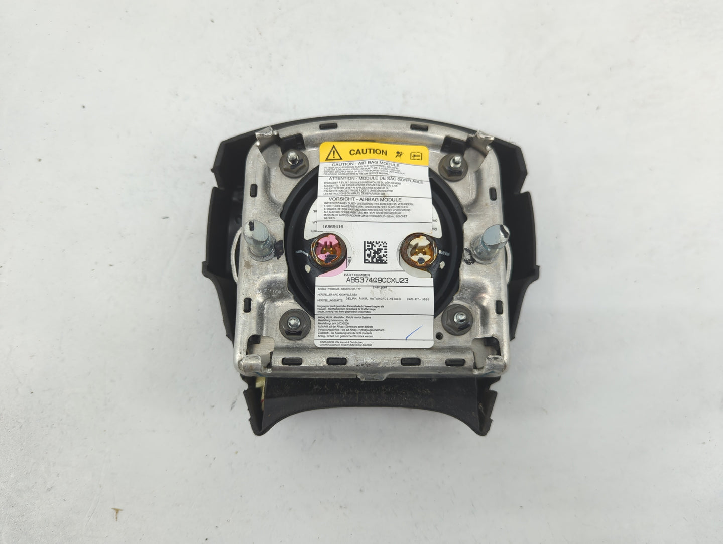 2003 Chevrolet Silverado 1500 Air Bag Driver Left Steering Wheel Mounted - Oemusedautoparts1.com