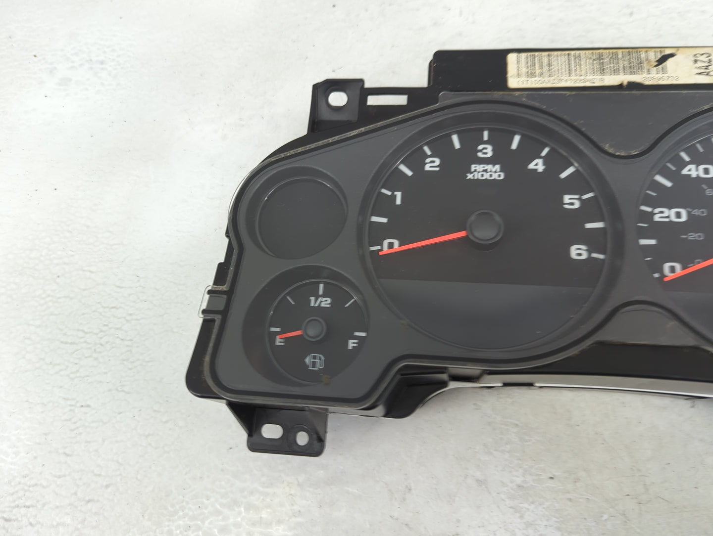 0 Chevrolet Silverado 1500 Pickup Instrument Cluster Speedometer Gauges Fits OEM Used Auto Parts - Oemusedautoparts1.com