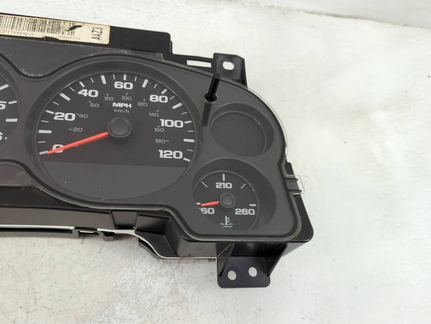 0 Chevrolet Silverado 1500 Pickup Instrument Cluster Speedometer Gauges Fits OEM Used Auto Parts - Oemusedautoparts1.com