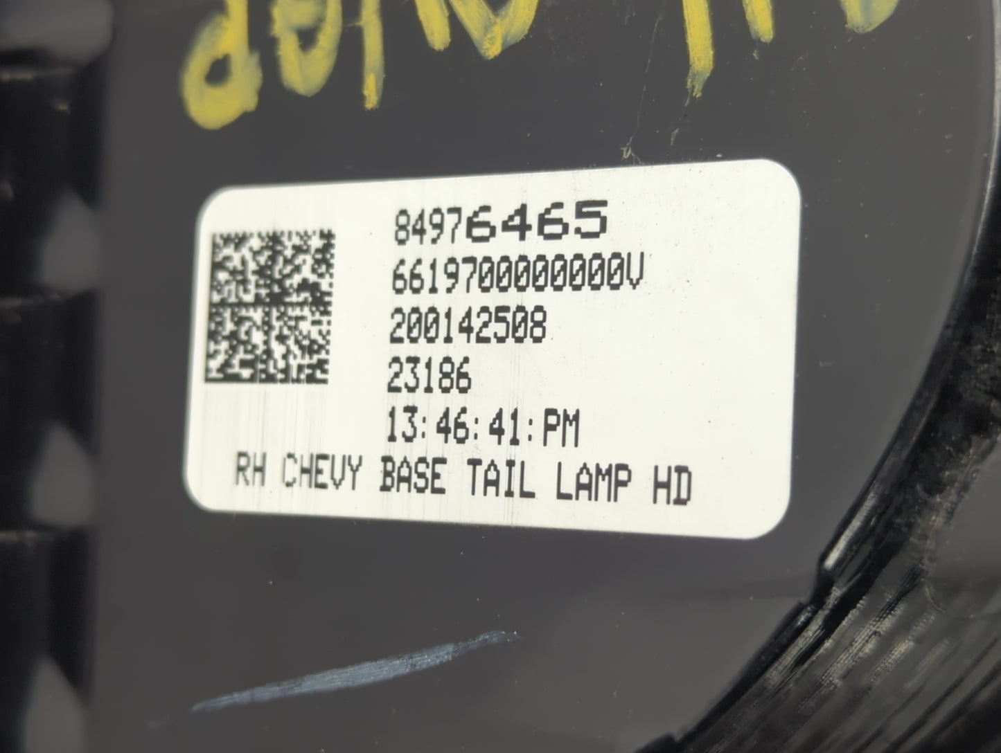 2022 Silverado 2500 Driver Left Side Deck Lid Mounted Tail Light - Oemusedautoparts1.com
