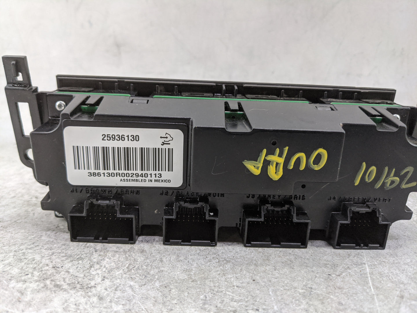 2007-2011 Chevrolet Suburban 1500 Climate Control Module Temperature AC/Heater Replacement Fits Fits 2007 2008 2009 2010 201