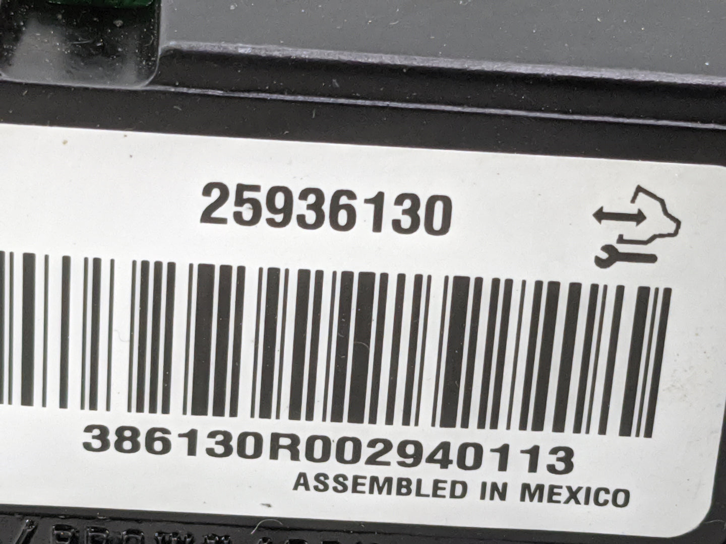2007-2011 Chevrolet Suburban 1500 Climate Control Module Temperature AC/Heater Replacement Fits Fits 2007 2008 2009 2010 201