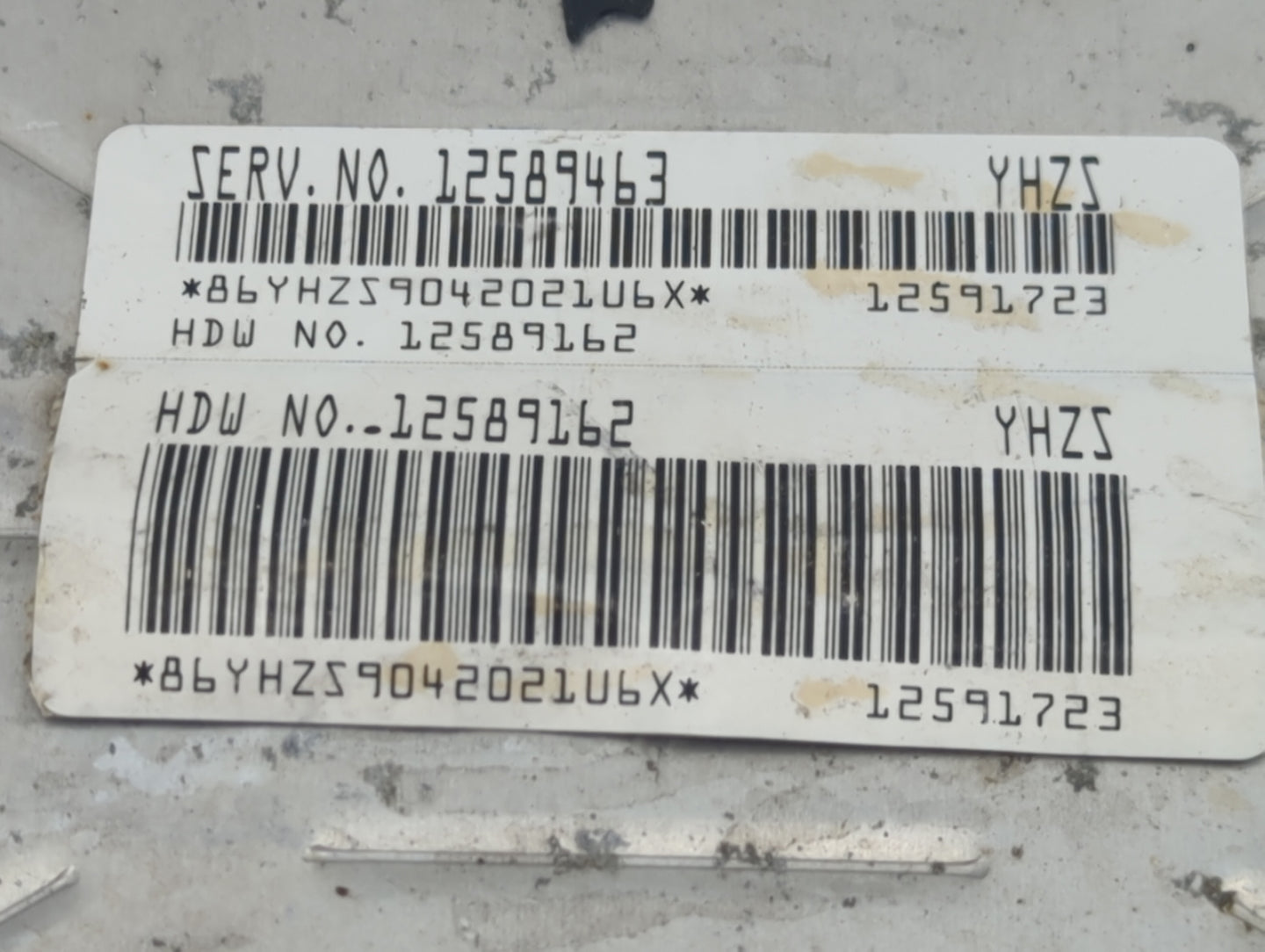 2003-2005 Chevrolet Tahoe PCM Engine Control Computer ECU ECM PCU OEM Fits Fits 2003 2004 2005 OEM Used Auto Parts - Oemused