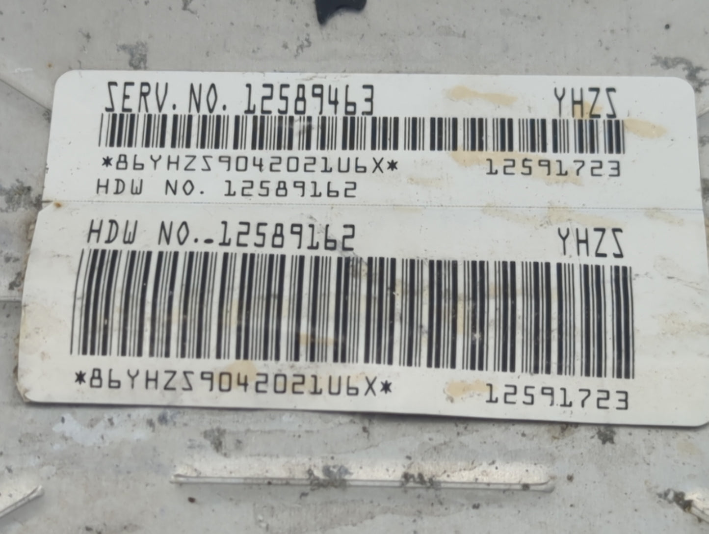 2003-2005 Chevrolet Tahoe PCM Engine Control Computer ECU ECM PCU OEM Fits Fits 2003 2004 2005 OEM Used Auto Parts - Oemused