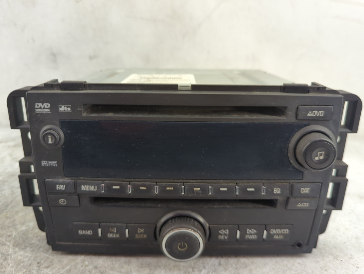 2010-2014 Chevrolet Tahoe Radio AM FM Cd Player Receiver Replacement OEM Used Auto Parts - Oemusedautoparts1.com