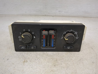 compare product 2003-2009 Chevrolet Trailblazer Climate Control Module Temperature AC/Heater Replacement Fits OEM Used Auto Parts