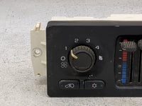 2003-2009 Chevrolet Trailblazer Climate Control Module Temperature AC/Heater Replacement Fits OEM Used Auto Parts - Oemuseda