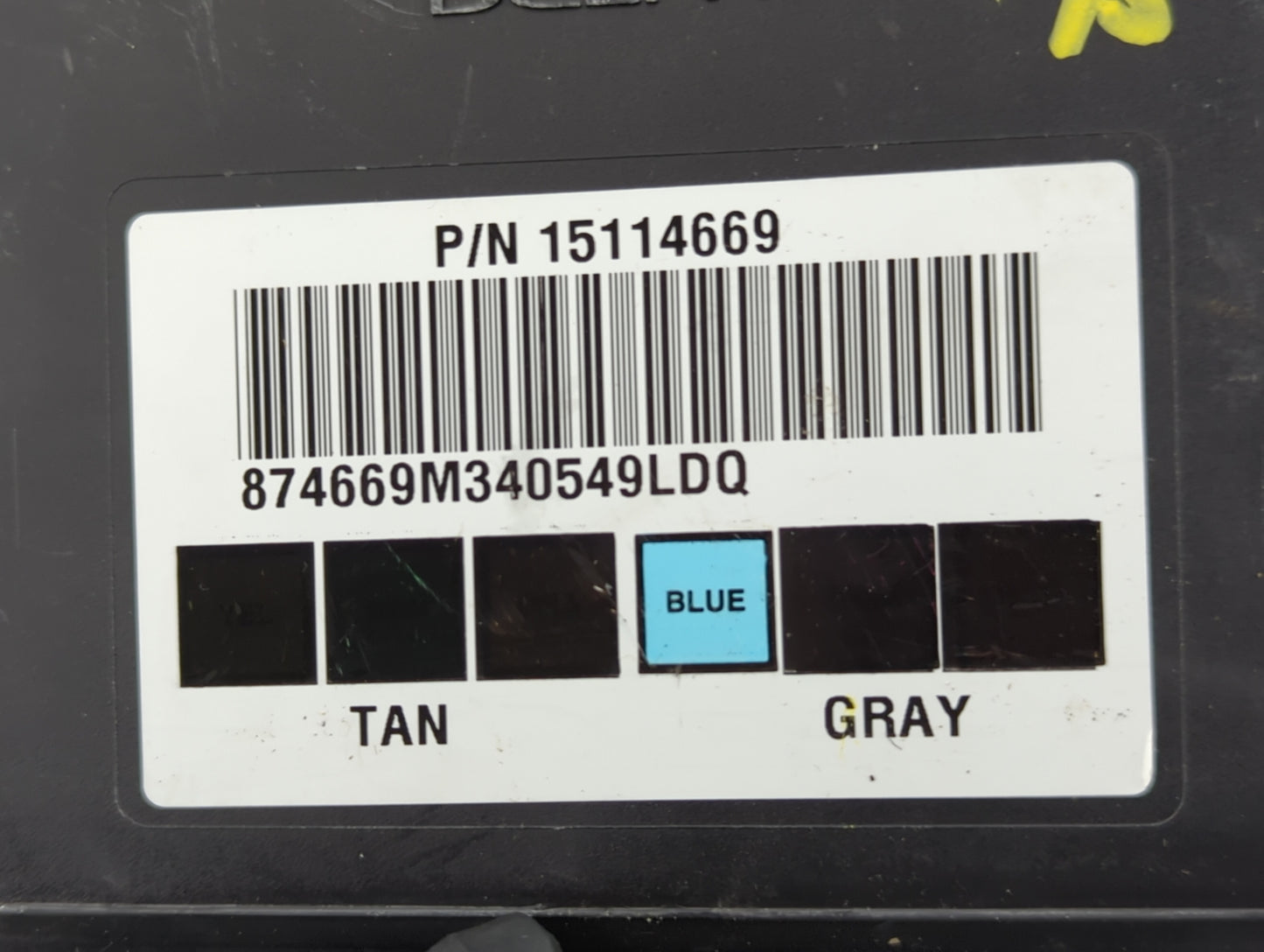 2002 Chevrolet Trailblazer Body Control Module Bcm Inner Cabin Fuse Box - Oemusedautoparts1.com