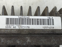 2002 Chevrolet Trailblazer PCM Engine Control Computer ECU ECM PCU OEM Fits OEM Used Auto Parts - Oemusedautoparts1.com