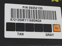 2002 Chevrolet Trailblazer Body Control Module Bcm Inner Cabin Fuse Box - Oemusedautoparts1.com
